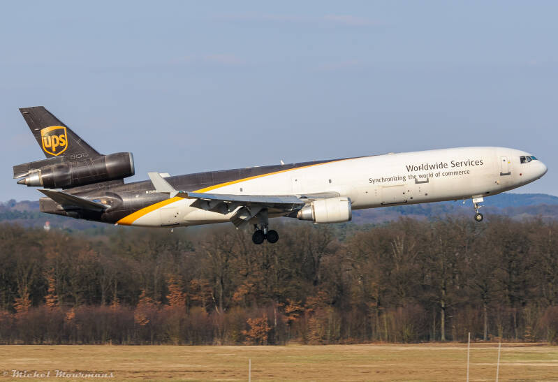 N254UP -- McDonnell Douglas MD-11F -- UPS