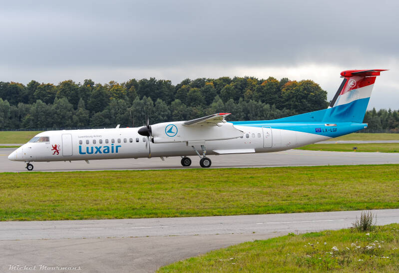 LX-LGF -- Bombardier Dash 8-Q400 -- Luxair