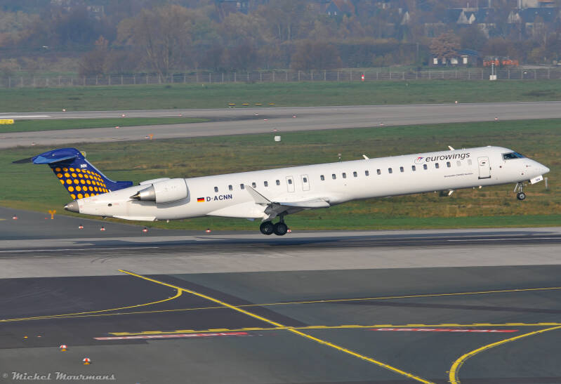 D-ACNN -- Bombardier CRJ-900 -- Eurowings (Lufthansa)