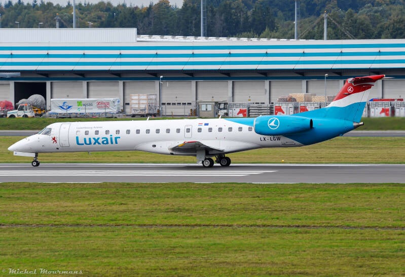 LX-LGW -- Embraer ERJ-145 -- Luxair