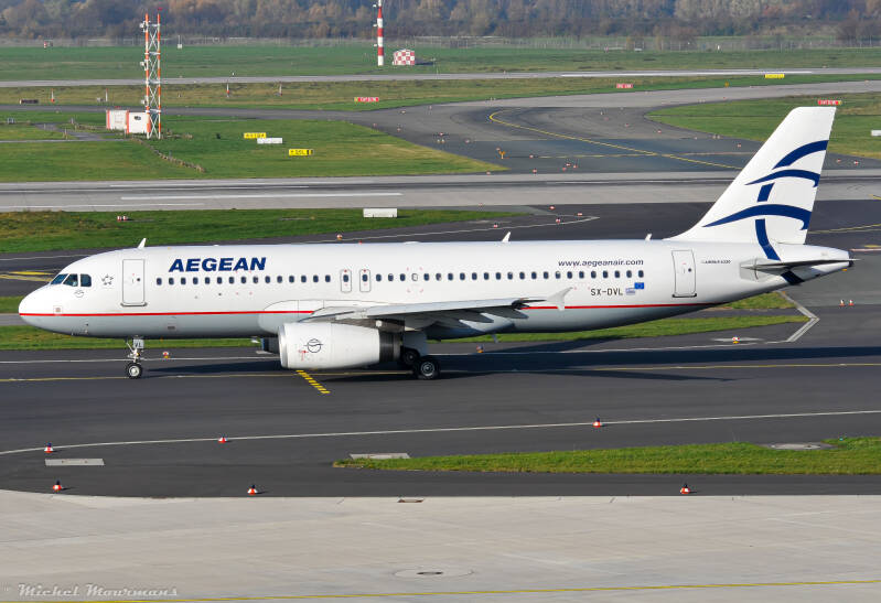 SX-DVY -- Airbus A320 -- Aegean Airlines