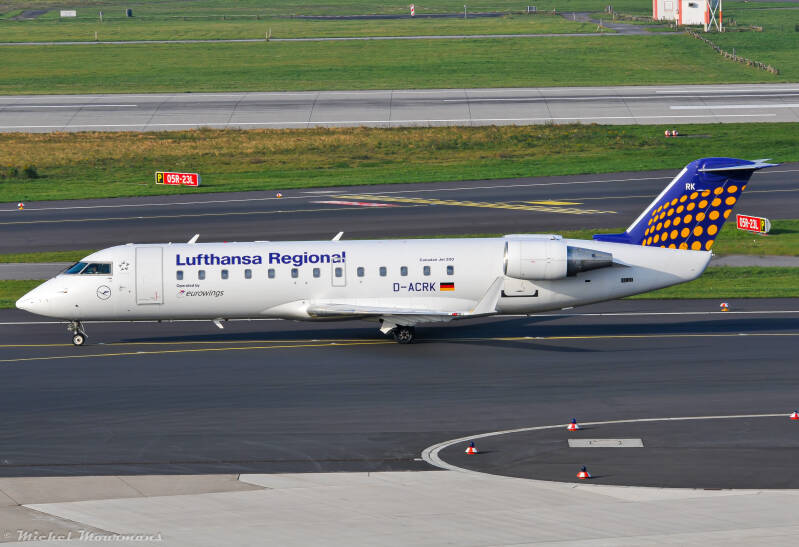 D-ACRK -- Bombardier CRJ-200 -- Eurowings (Lufthansa) 