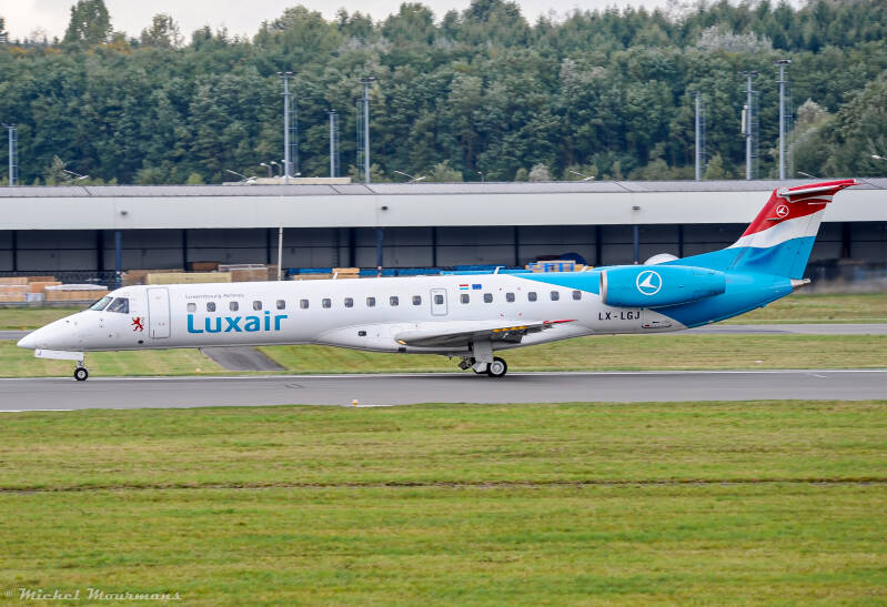LX-LGJ -- Embraer ERJ-145 -- Luxair