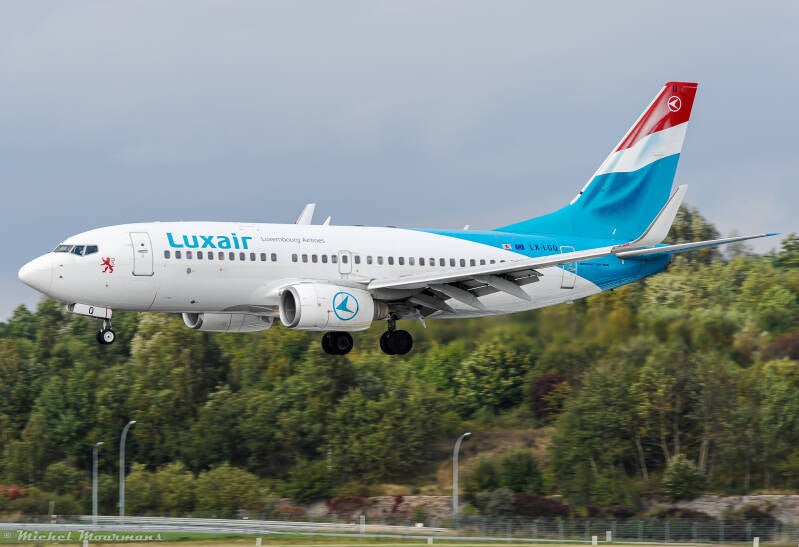 LX-LGQ -- Boeing 737-700 -- Luxair