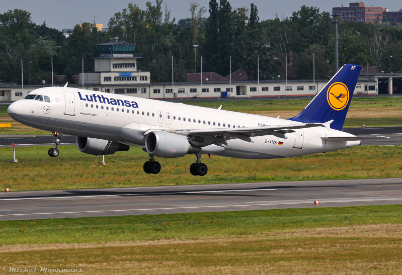 D-AIZF -- Airbus A320 -- Lufthansa