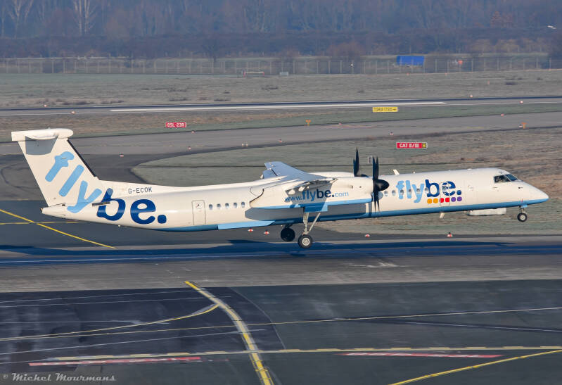 G-ECOK -- Bombardier Dash 8-Q400 -- Flybe