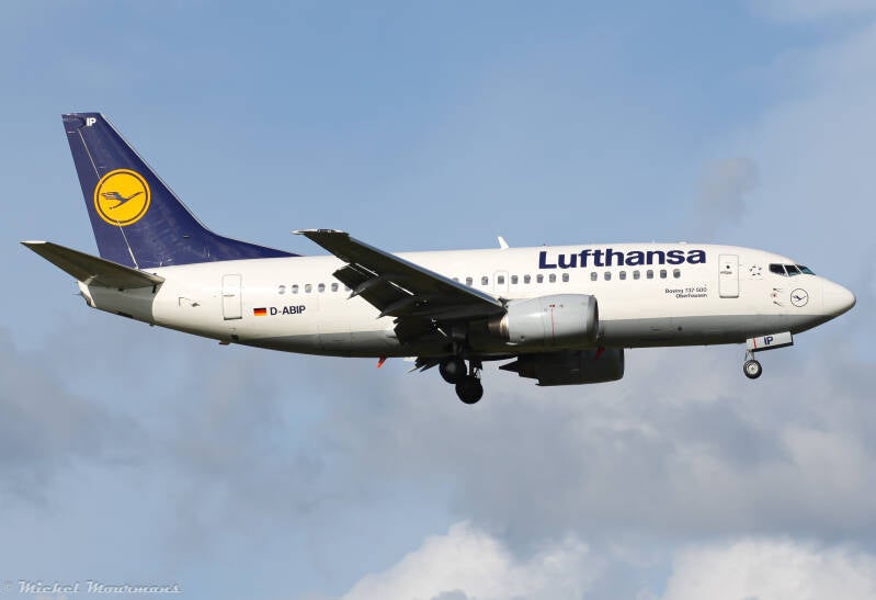 D-ABIP -- Boeing 737-500 -- Lufthansa