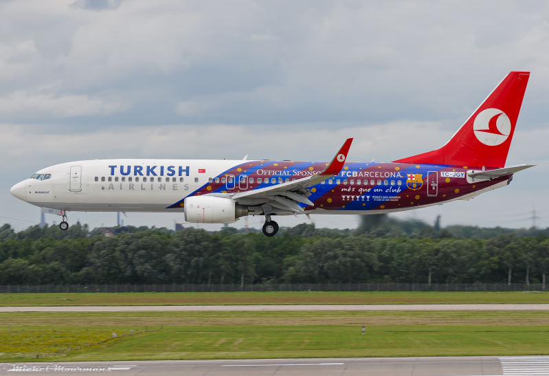 TC-JGY -- Boeing 737-800 -- Turkish Airlines