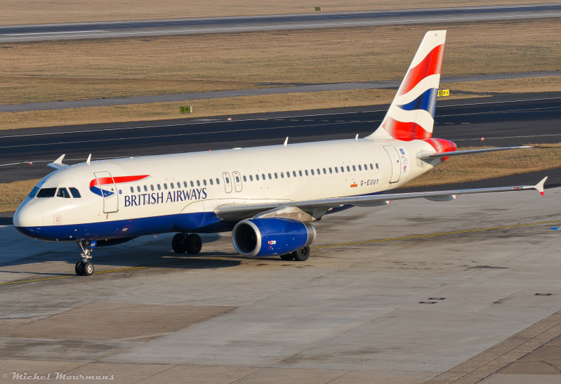 G-EUUY -- Airbus A320 -- British Airways