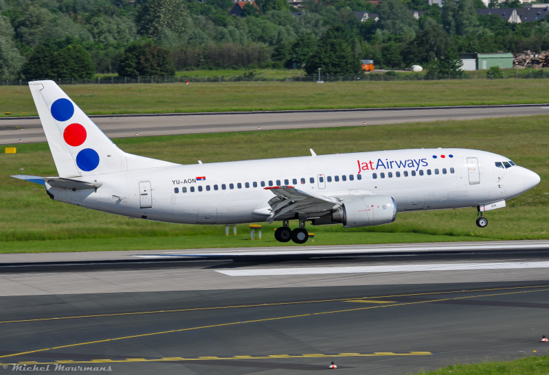 YU-AON -- Boeing 737-300 -- Jat Airways