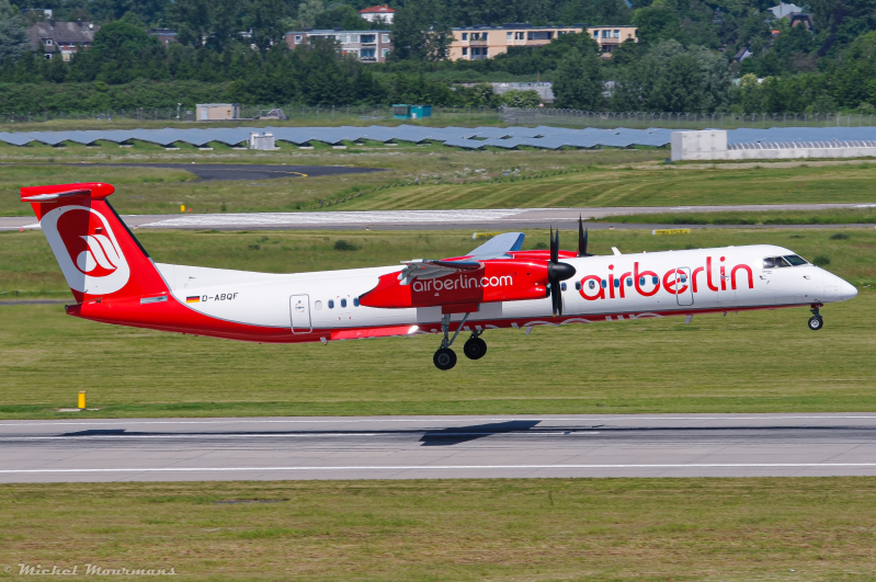 D-ABQF -- Bombardier Dash 8-Q400 -- Air Berlin