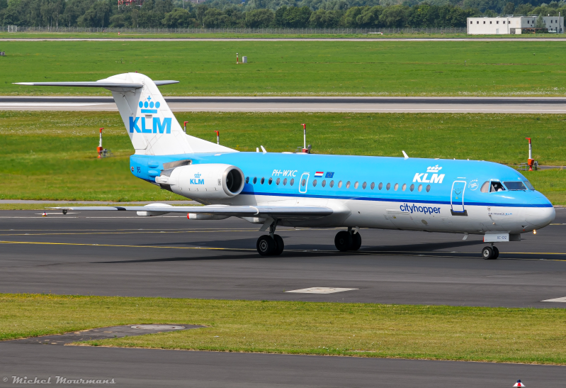 PH-WXC -- Fokker 70 -- KLM Cityhopper