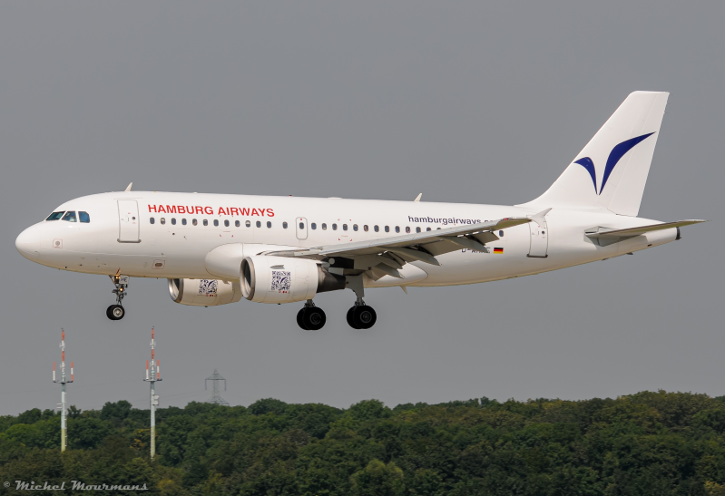 D-AHHE -- Airbus A319 -- Hamburg Airways