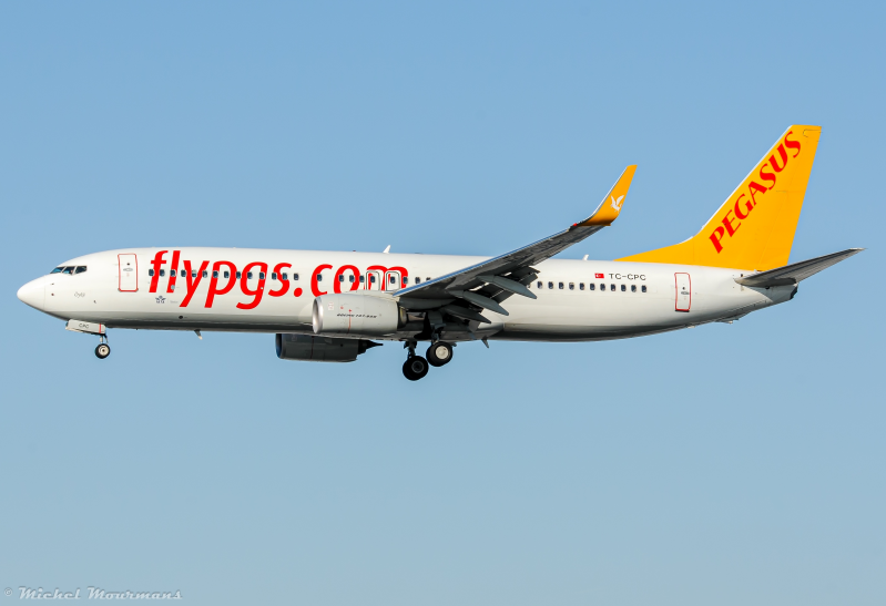 TC-CPC -- Boeing 737-800 -- Pegasus Airlines