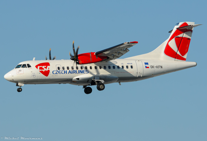 OK-KFN -- ATR 42-500 -- CSA Czech Airlines