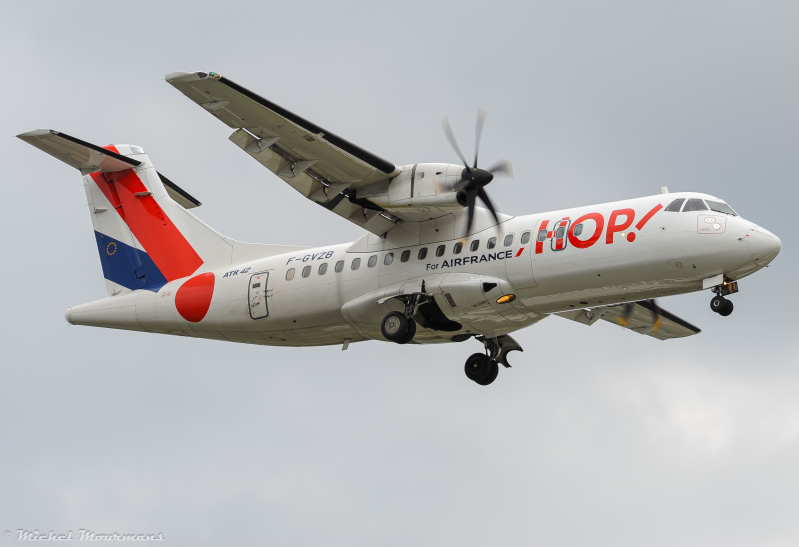 F-GVZB -- ATR 42-500 -- Air France - HOP!