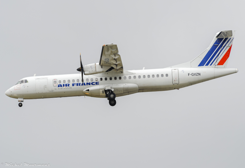 F-GVZN -- ATR 72-500 -- Air France - Airlinair