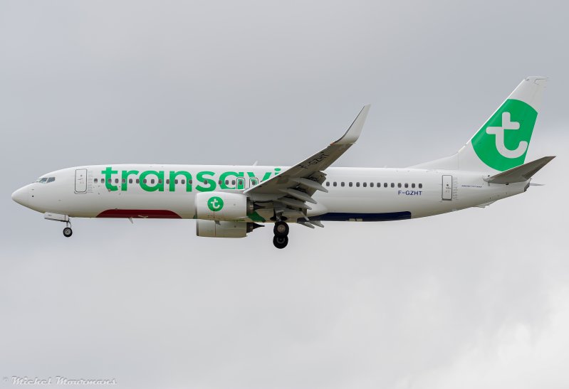 F-GZHT -- Boeing 737-800 -- Transavia France