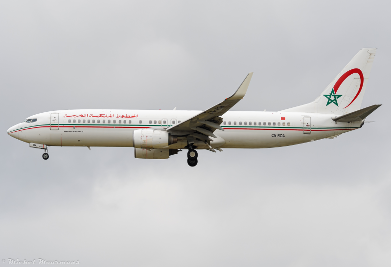 CN-ROA -- Boeing 737-800 -- Royal Air Maroc
