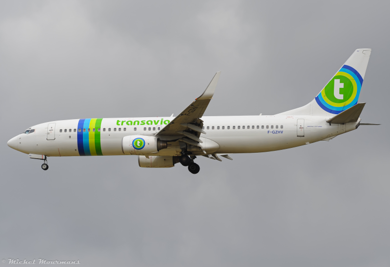 F-GZHV -- Boeing 737-800 -- Transavia France