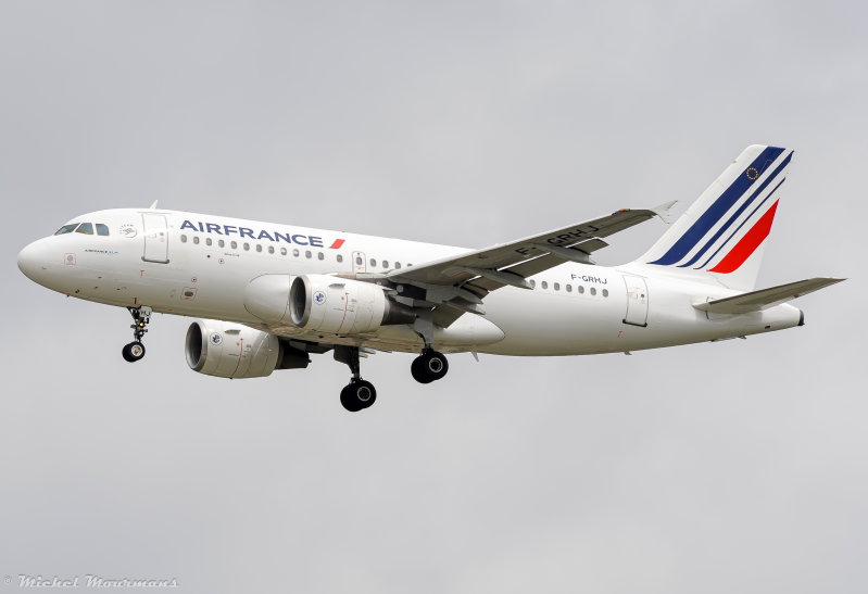 F-GRHJ -- Airbus A319 -- Air France