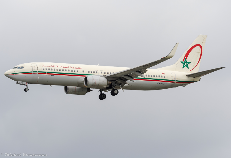 CN-ROE -- Boeing 737-800 -- Royal Air Maroc