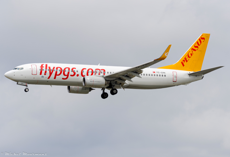 TC-CPA -- Boeing 737-800 -- Pegasus Airlines