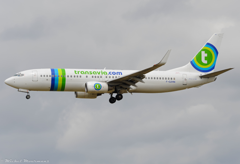 F-GZHN -- Boeing 737-800 -- Transavia France