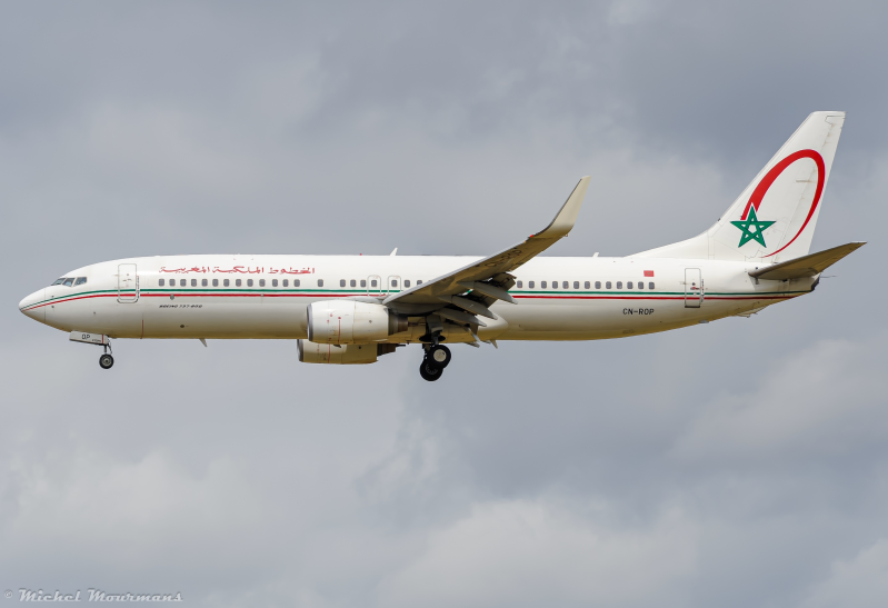 CN-ROP -- Boeing 737-800 -- Royal Air Maroc