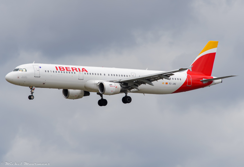 EC-JRE -- Airbus A321 -- Iberia