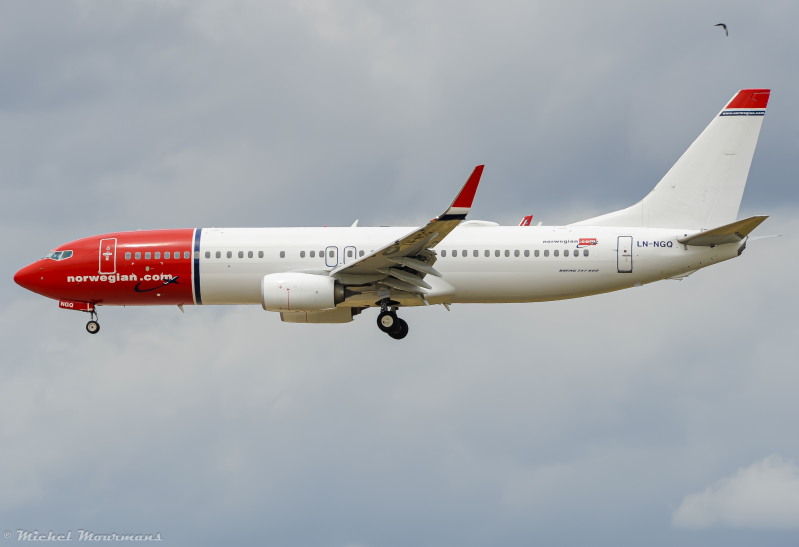 LN-NGQ -- Boeing 737-800 -- Norwegian