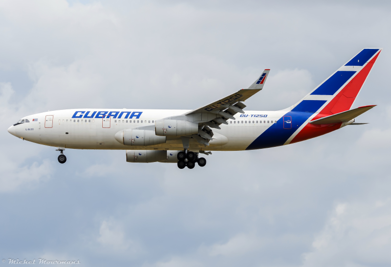 CU-T1250 -- Ilyushin Il-96-300 -- Cubana