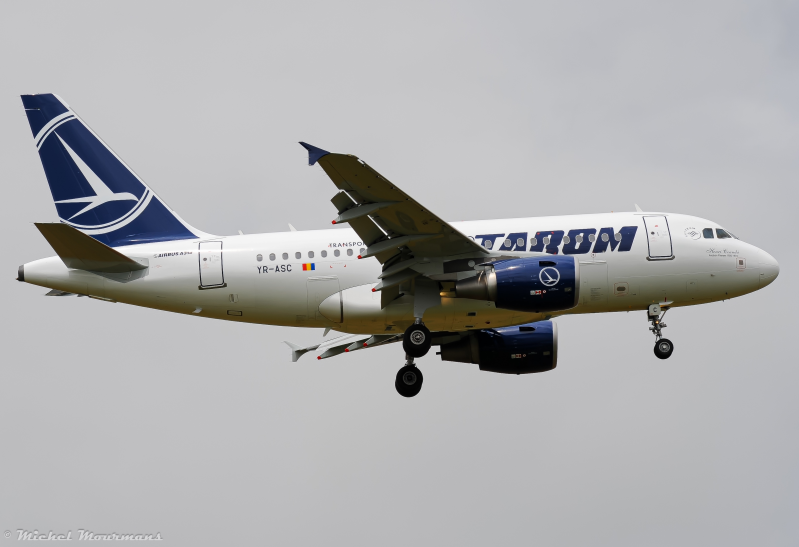 YR-ASC -- Airbus A318 -- TAROM