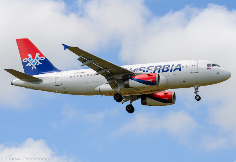 YU-APA -- Airbus A319 -- Air Serbia