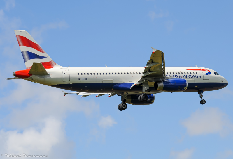G-EUUD -- Airbus A320 -- British Airways