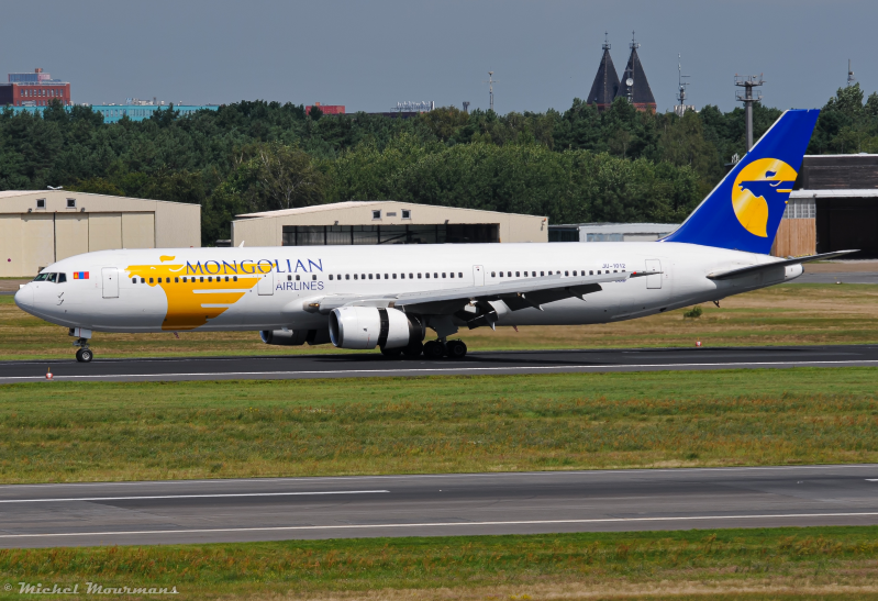 JU-1012 -- Boeing 767-300ER -- MIAT Mongolian Airlines