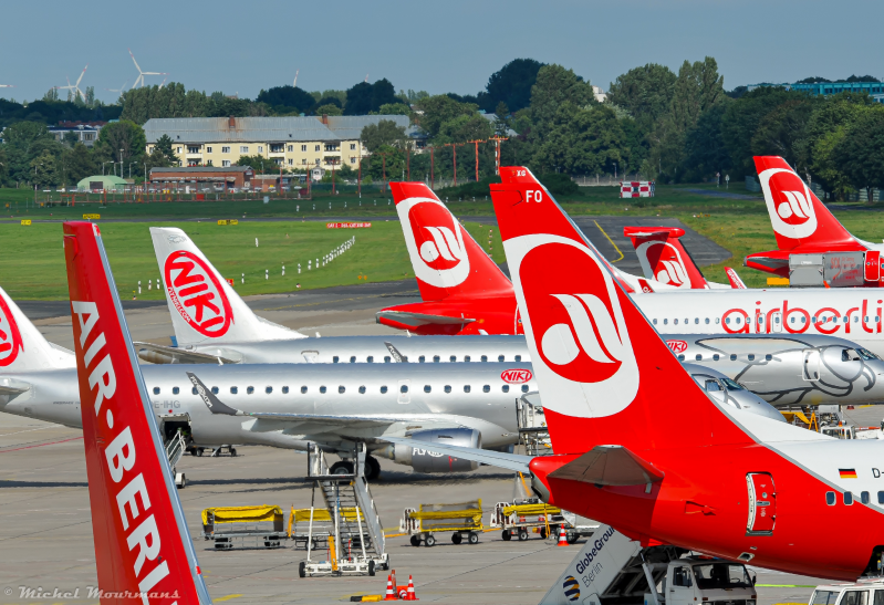 Air Berlin + Niki aircraft