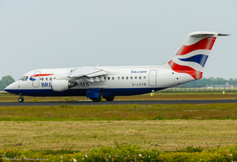 G-LCYB -- Avro RJ85 -- British Airways