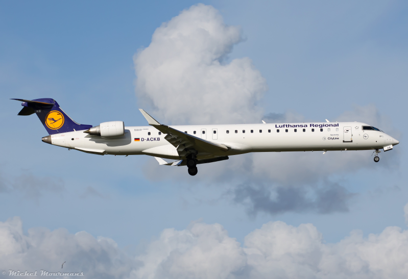 D-ACKB -- Bombardier CRJ-900 -- Lufthansa CityLine