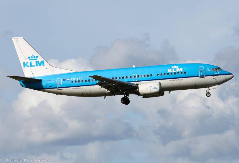 PH-BTD -- Boeing 737-300 -- KLM