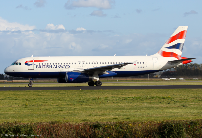 G-EUUF -- Airbus A320 -- British Airways