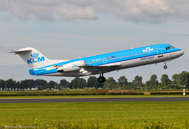 PH-WXA -- Fokker 70 -- KLM Cityhopper