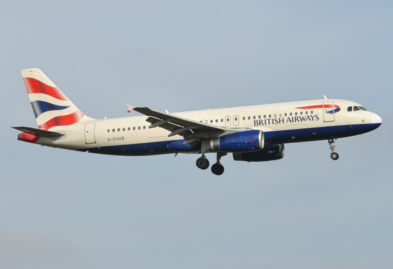 G-EUUD -- Airbus A320 -- British Airways