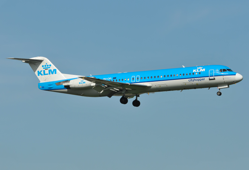 PH-OFL -- Fokker 100 -- KLM Cityhopper