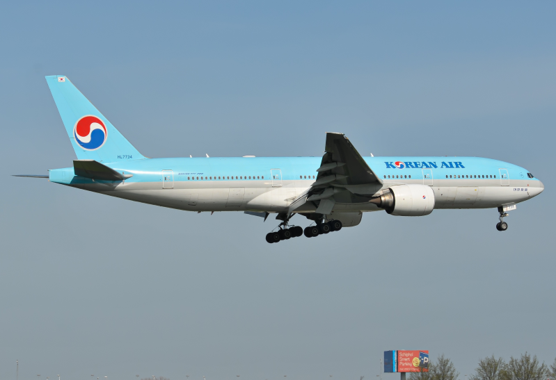 HL7734 -- Boeing 777-200ER -- Korean Air
