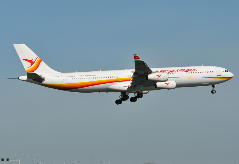 PZ-TCP -- Airbus A340-300 -- Surinam Airways