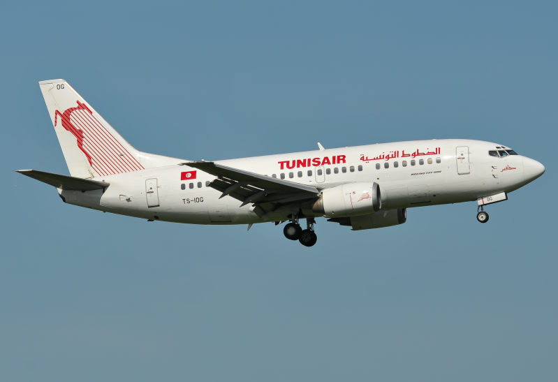 TS-IOG -- Boeing 737-500 -- Tunisair