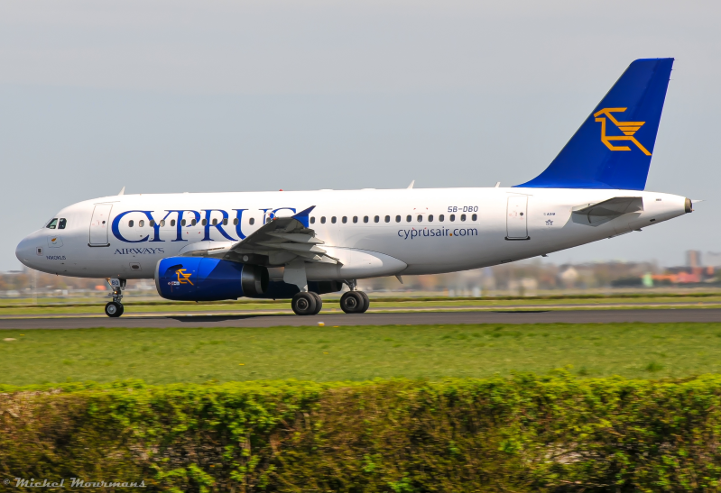5B-DBO -- Airbus A319 -- Cyprus Airways