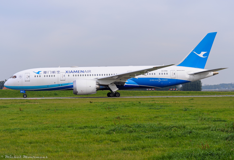 B-2760 -- Boeing 787-8 -- Xiamen Air