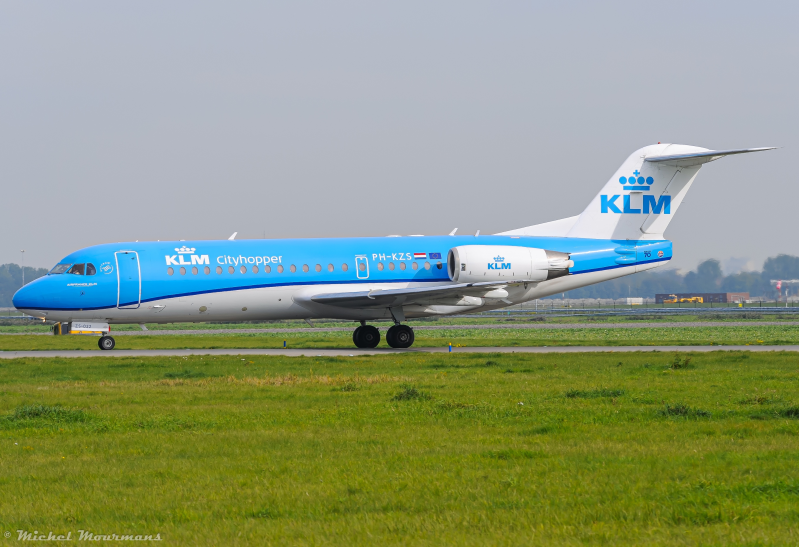 PH-KZS -- Fokker 70 -- KLM Cityhopper